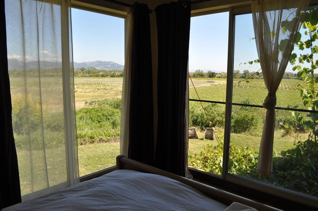 Domaine Rouge-Bleu Bed & Breakfast Sainte-Cécile-les-Vignes Dış mekan fotoğraf